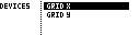 midi devices menu